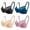 4 Packs, variant on Women's Underwire Bra 4 Packs Minimizer Lace Floral Bra Unlined Unpadded Plus Size Bra 34/75C-40/90D
