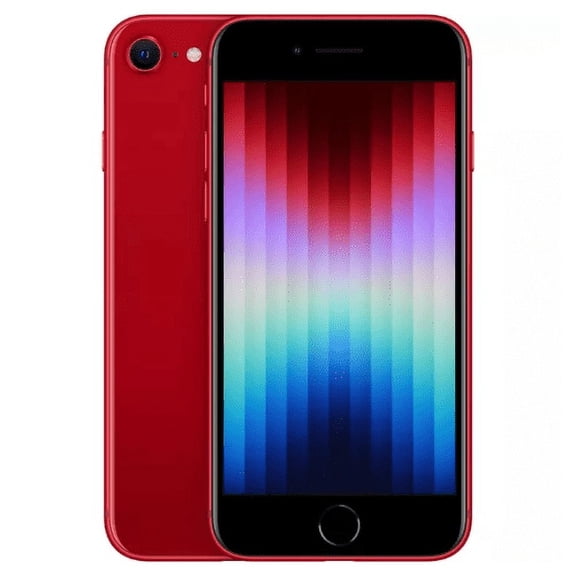Pre-Owned Apple iPhone SE (3rd Gen) A2595 (Fully Unlocked) 64GB Red (Grade A+)