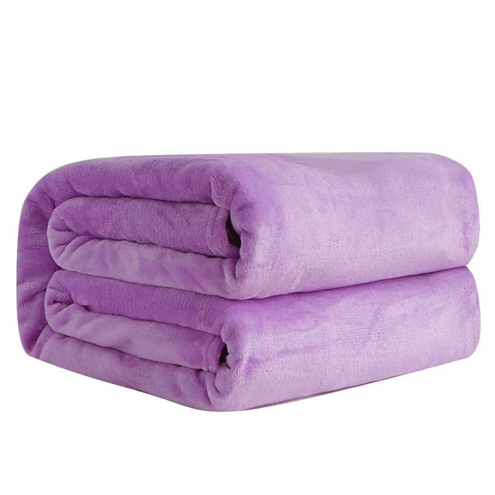 Rinhoo Flannel Blanket Carpet Air Conditioning Quilt Office Napping