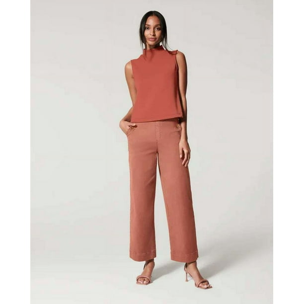Pantalones casuales de mujer de cintura alta, rectos, de corte ajustado y de primavera y verano, pantalones de mujer sueltos y elegantes.