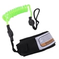 thumbnail image 1 of Surfboard Leash,Shortboard Leash Surfing 4ft TPU Nylon Adjustable Strap Secure Connection for Shortboards Longboards Skimboards with Durable Saltwater Design, 1 of 7