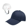 thumbnail image 4 of Kuntesetty Sports Bump Hat Baseball Bump Hat with Cap Insert Shockproof Summer Hard Cap for Navy, 4 of 9