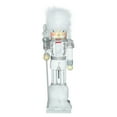 thumbnail image 1 of Wooden Nutcracker Figurines Nutcracker Puppet Christmas Party Home Decoration, 1 of 8