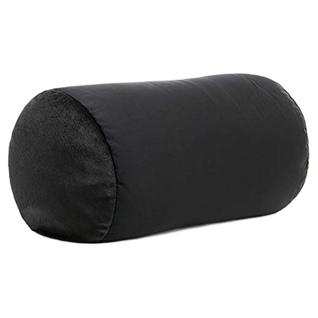 Deluxe Comfort Mooshi Squish Microbead Bed Pillow (14" x 7") – Airy Squishy Soft Microbeads – Eighteen Fun Bubbly Colors to Choose From – Cuddly and Fun Dormroom Accessory – Bed Pillow, Black