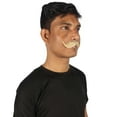 thumbnail image 3 of HPO Adult Men's Fake Imperial Human Hair Mustache | Blonde Color., 3 of 21