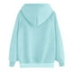 thumbnail image 5 of Sudadera con capucha de manga larga para mujer, informal, con capucha, para exteriores y chaquetas, ropa deportiva de moda para mujer, con capucha y ropa de invierno, sudadera con capucha de manga lar, 5 of 6