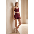 thumbnail image 6 of Women’s Three Pocket Basic Active Shorts, Moisture Wicking Comfortable Wear, 6 of 7