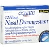 Equate: 12 Hour Non-Drowsy Long-Acting Caplets Nasal Decongestant, 24 ct