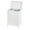 White, variant on VECELO 2-Section Laundry Basket with Wheels, Portable Storage Hamper with Handle for Bathroom, Laundry and Dorm, Movable Multipurpose Sorter Basket, White, Large