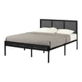 thumbnail image 2 of South Shore Hoya, Bohemian Harmony Bed, Full Black, 2 of 11