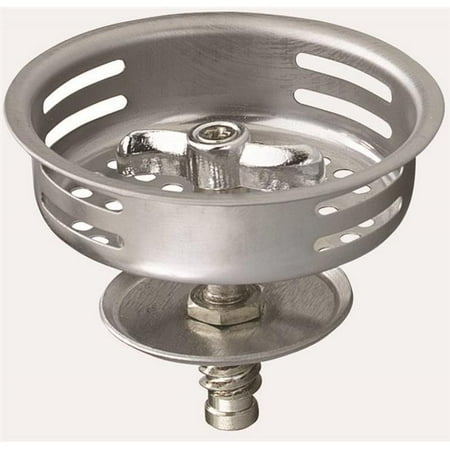 

498576 PlumbPak Replacement Basket Strainer with Twist N Lock Post Stainless Steel