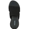 thumbnail image 2 of Skechers Sandale à Enfiler pour Femmes, Noir, 8, 2 of 3