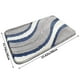 thumbnail image 3 of Alfombra Multifuncional de Poliéster Azul de 40 X 60 Cm | Antideslizante, Suave y Estampada, para Dormitorio, Sala de Estar, Balcón y Oficina | Acogedora Alfombra para Sofá o Mesa de Centro, 3 of 6