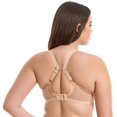 thumbnail image 3 of Elomi Womens Bijou Underwire Banded Moulded Bra, 34G, Sand, 3 of 5