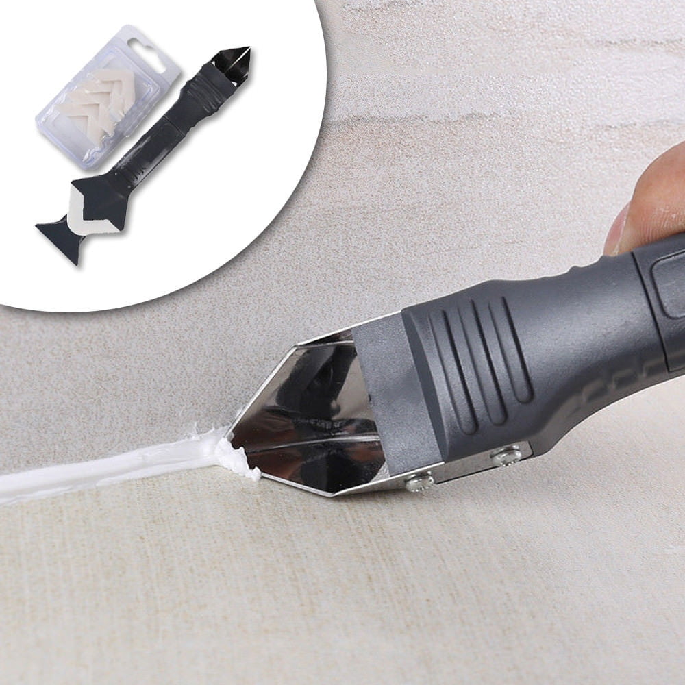 Smoother Tools Silicone Grout Remover Glass Cement Scraper Caulking Sealant 