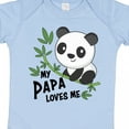 thumbnail image 4 of Inktastic My Papa Loves Me- Cute Panda Boys or Girls Baby Bodysuit, 4 of 5