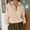 Yellow, variant on XPMWRP Womens Sweatshirts Half Zip Cropped Fashionable Casual Pullover Fleece Fall Turtleneck Outfits Clothes Hot Pink S