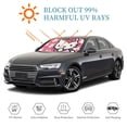 thumbnail image 4 of Hello Kitty Car Sun Shade Front Windshield Sun Shade Hardened Sun Visor Shield Cover Foldable Reflector for Car Truck SUV, Keeps Your Vehicle Cool, 4 of 9