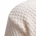 thumbnail image 4 of QTBIUQ Sweater Winter Mens Solid Color Knitted Casual Base High Neck Sweater Top White, 4 of 7