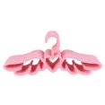 thumbnail image 1 of 20 unidades, nuevo diseño, percha de plástico Fly Angel, corazón amoroso rosa Afortunado Sencillez, 1 of 4