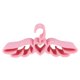 thumbnail image 1 of 20 piezas de nuevo diseño de percha de plástico para ropa con forma de ángel volador, bonita percha rosa con forma de corazón para bufanda y ropa interior, 1 of 5