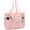 Pink, variant on Canvas Tote Bag for Women With Pockets, Kabaqoo Work Crossbody Everyday Satchel, Purses Shoulder Tote Bag