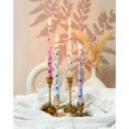 thumbnail image 4 of Candles LPUSA, diseño floral sin humo, 30 cm, sin perfume, 12 unidades, 4 of 6
