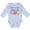 AE-Light Blue, variant on Inktastic Yaya's Little Jellybean Cute Easter Candy Boys or Girls Long Sleeve Baby Bodysuit