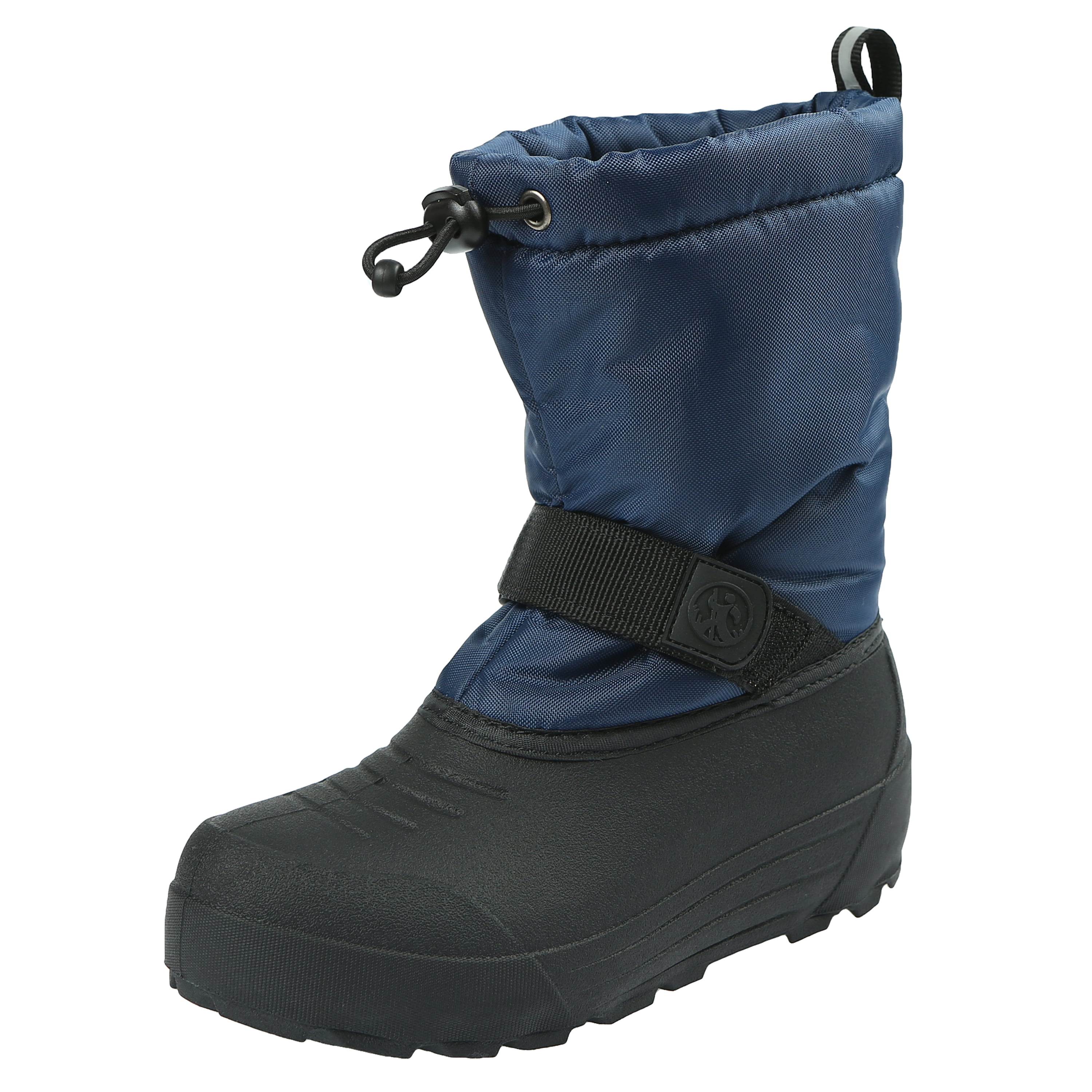 Trespass  Alfred Waterproof Boys Snow Boots in Navy & Blue 