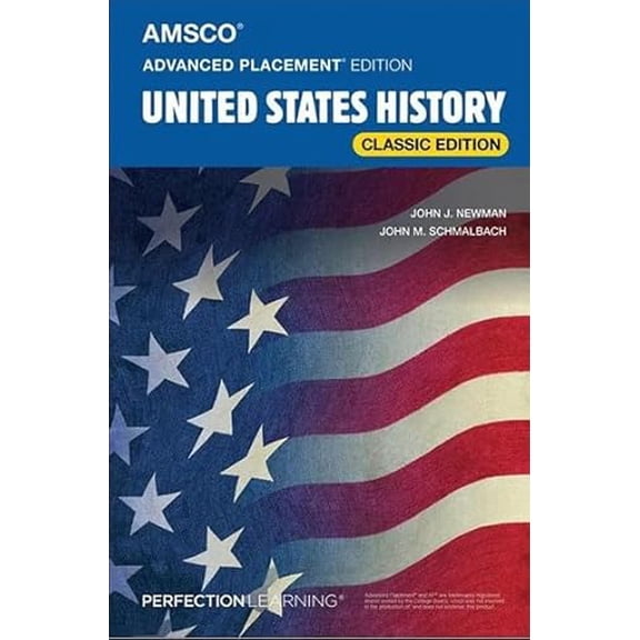 Pre-Owned Advanced Placement U.S. History AMSCO, Classic Edition, 9781663692948, 1663692947, Paperback,