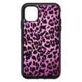 thumbnail image 1 of DistinctInk Custom SKIN / DECAL compatible with OtterBox Symmetry for iPhone 11 (6.1" Screen) - Pink Purple Leopard Skin Spots, 1 of 5