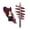 PURPLE RAIN, variant on Khasana Lipstick & Lip Liner Set, Matte, Soft and Smooth Lip Color Kit, Vitamin E & C Infused for Nourishment, Hydration & Protection, Long Lasting, Color Matched Gift Set