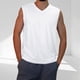 thumbnail image 1 of pstuiky Camisetas sin mangas para hombre, Camiseta informal de color liso sin mangas con cuello en V para hombre, interior moderno y moderno. Chaleco para hombre xl, 1 of 6