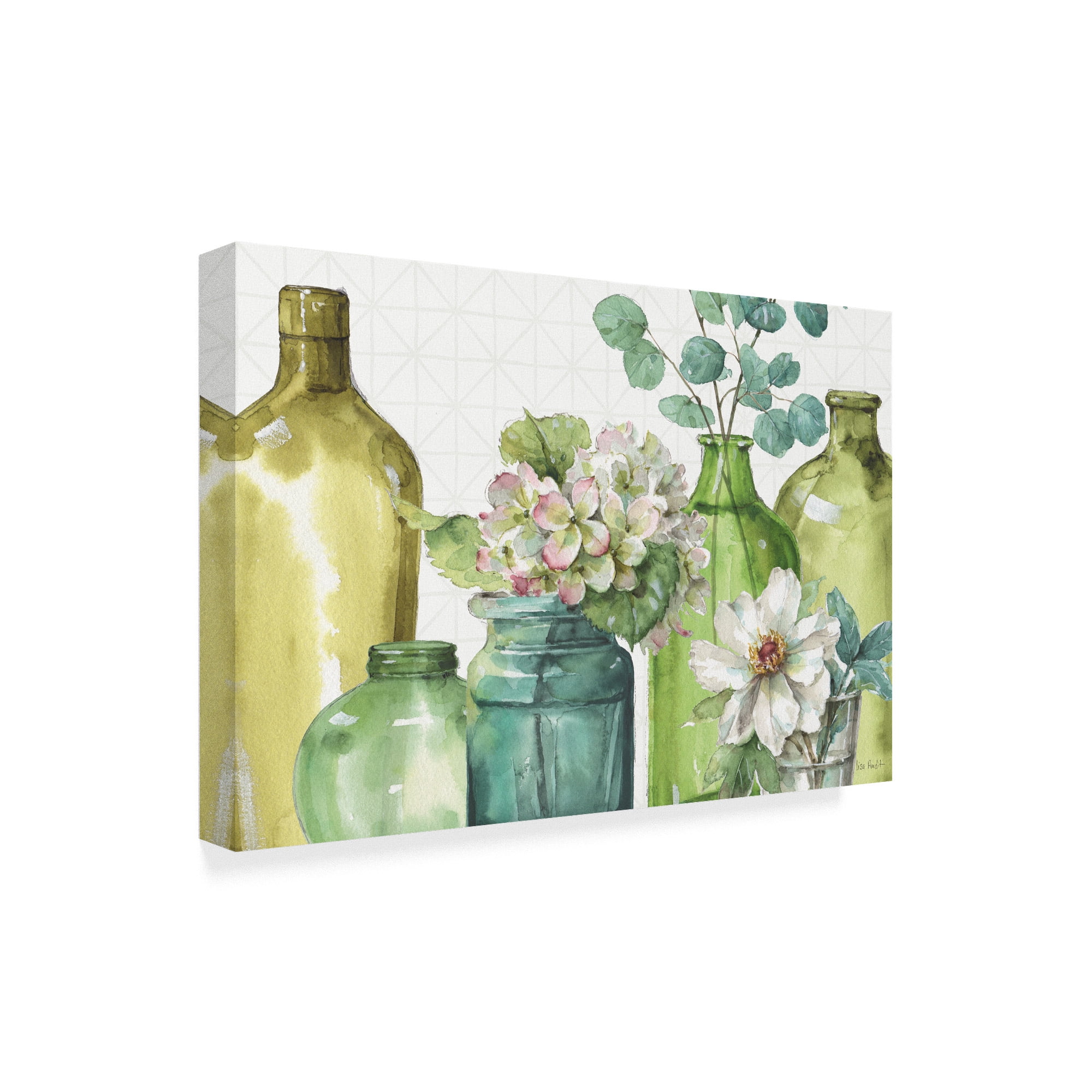 Trademark Fine Art 'Mixed Greens XLIX' Canvas Art by Lisa Audit