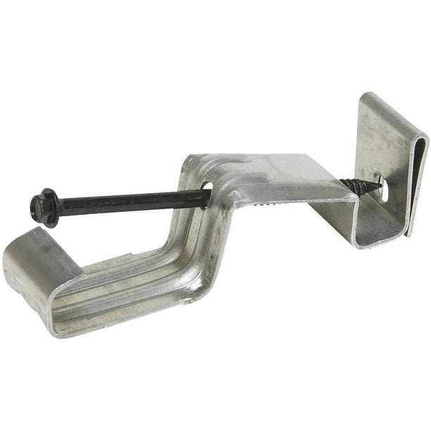 Spectra Metals K Style Aluminum Hidden Gutter Hanger Bracket with Screw