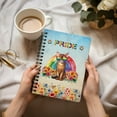 thumbnail image 3 of Abyssinian Celebrates Rainbow Pride Month LGBT LGBTQ+ Spiral Bound Journal Cat Lover Kitten Owner Gifts 5x7in Spiral Notebook - 01003, 3 of 5