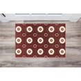 thumbnail image 2 of Linon Prisma Karma Machine Made Polypropylene 2'x3' Rug in Red, 2 of 3