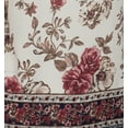 thumbnail image 3 of eVogues Plus Size Long Sleeve Top White Floral Print, 3 of 5