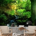 thumbnail image 5 of Wall Murals HD  Bamboo Forest Natural Landscape，Removable Large Photo Wallpaper(Self-Adhesive Wall Fabric No ) x, 5 of 6