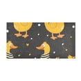 thumbnail image 2 of Bath Mat Soft Plush Non-Slip Absorbent Bathroom Rugs 39"x20" Funny Ducks, 2 of 8