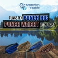 thumbnail image 2 of Reaction Tackle Tungsten Punch Rig / Punch Weight - 1/2oz - Okeechobee Craw, 2 of 6