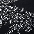 thumbnail image 6 of QHWAUAKFBN T Shirts For Women Trendy Neck Hollow-Out Studded Long Sleeve Tshirts Top, 6 of 6