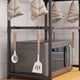 thumbnail image 4 of Estante de Encimera para Horno Microondas | Estante de Almacenamiento de Plástico Grueso de Varios Niveles con Ganchos | Instalación Sin Taladros | Organizador de Cocina Resistente a La Oxidación par, 4 of 6