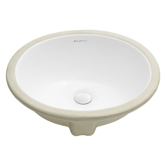 Nantes 16.5 Oval Under-Mount Bathroom Sink