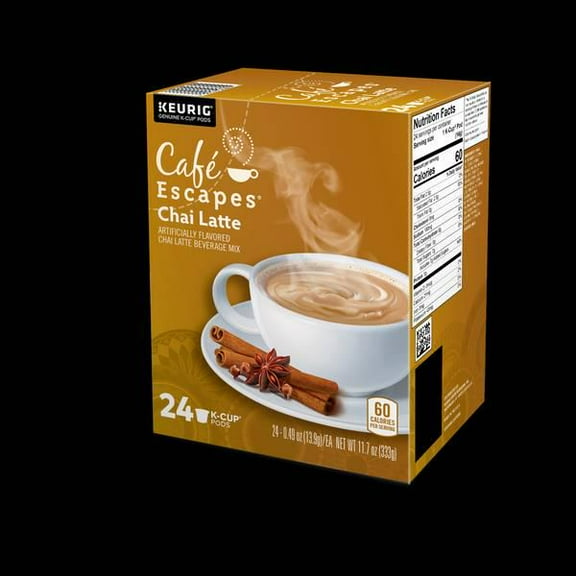 Cafe Escapes 24 Count Chai Latte K-Cup Pods