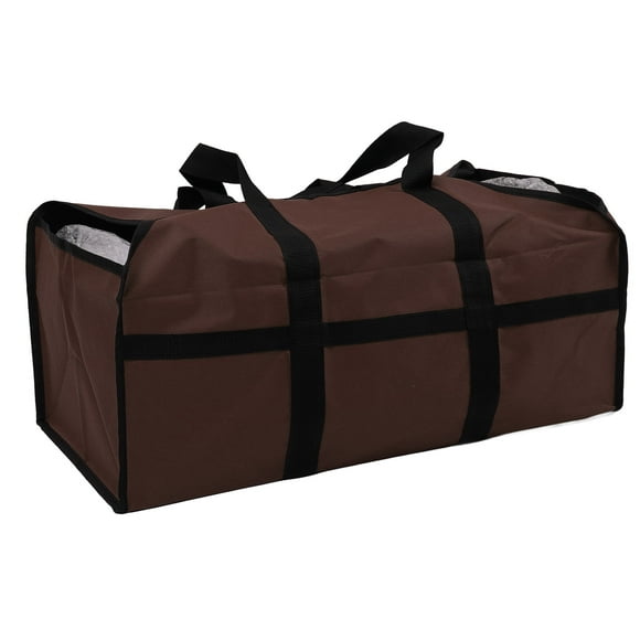 Portable Firewood Carrier Bag, 600D Oxford Cloth Logging Bag Tote Heavy Duty Wood Handling Bags with Handle for Home Heating Camping Barbecue