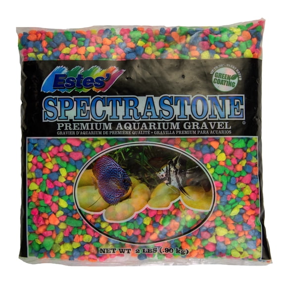 Spectrastone Permaglo Rainbow Aquarium Gravel 2 lb Bag