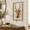 Antelope - 1, variant on Assorted Animals - 5 Wall Sculptures with Metal Frame for Living Room Bedroom Office