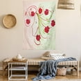 thumbnail image 2 of Watercolor Flower Decor Wall Hanging Tapestry, Girl Profile Poppies Floral Hair in Watercolor Effect Artistic Design Print, Bedroom Living Room Dorm Accessories, 60 X 80 Inches, by Ambesonne, 2 of 5