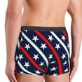 thumbnail image 5 of Kll Patriotic Star Pattern Men'S Cotton Boxer Briefs Underwear-Medium, 5 of 9